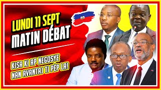 EMISSION MATIN DEBAT  11 SEPTEMBRE 2023  Radio Télé Éclair [upl. by Sualocin463]