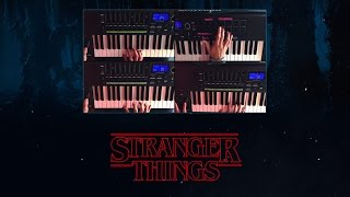 Stranger Things  Main Theme CoverTutorial 🎹 [upl. by Nnyluqcaj]