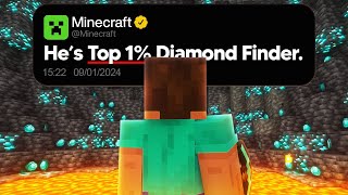 How to find DIAMONDS in Minecraft 2024 [upl. by Modnar214]