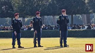 Commemorazione dell’80° anniversario dello sbarco alleato presso il SicilyRome American Cemetery [upl. by Henricks]