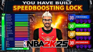 BROKEN SPEEDBOOSTING LOCKDOWN WILL DOMINATE 2K25 BEST LOCKDOWN BUILD 2K25 [upl. by Ahseer]