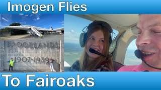 Imogen flies us to Fairoaks for Brooklands Museum [upl. by Theresa]