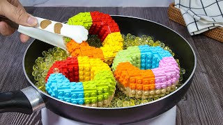 Amazing LEGO Food The Ultimate Rainbow Donut Challenge 🌈🍩 [upl. by Chadwick]