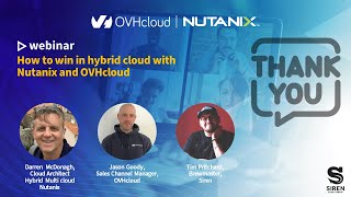 How to win in hybrid cloud with Nutanix and OVHcloud [upl. by Raual17]