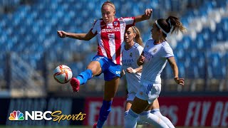 Primera Iberdrola Real Madrid v Atletico Madrid  EXTENDED HIGHLIGHTS  NBC Sports [upl. by Cyna]