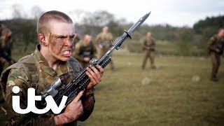 The Paras Men of War  The Recruits Face Up to Gruelling Bayonet Exercises  ITV [upl. by Akenna]