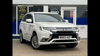 MITSUBISHI OUTLANDER 24 PHEV EXCEED 5d 222 BHP SAT NAV  LEATHER TRIM [upl. by Eserrehs595]