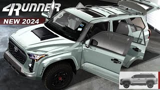 Redesigned 2024 Toyota 4Runner  FIRST LOOK at New 6th Model Generation in our Renderings [upl. by Orazal51]