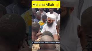 111 log islam dharm apnaye Blantyre Malawi viraltrendingreel☝️☝️☝️☝️☝️☝️☝️☝️ [upl. by Orlina]