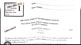 NOVDEC INTEGRATED SCIENCE 2024 QUESTIONS AND ANSWERS 😱MUST WATCH [upl. by Teddman]