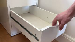 How To Remove Ikea Alex Drawers [upl. by Eseret667]