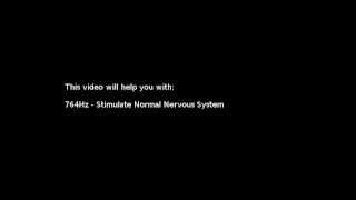 Stimulate Normal Nervous System Function Isochronic Tones 764 Hz Pure Series [upl. by Zingale]