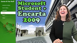 Mum Tries Out Microsoft Student 2009 with Encarta Premium 2008 [upl. by Giliana489]