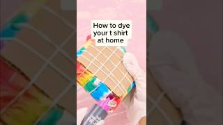 quotHow to Dye a TShirt at Home  Fun and Easy DIY Tutorialquot shorts viralvideo MarkRober max [upl. by Grenville]