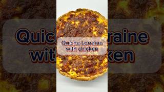 Chicken Quiche Lorraine  Homemade Dinner Recipe [upl. by Anerb]