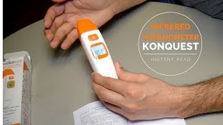 Konquest intelligent infrared thermometer [upl. by Itram809]