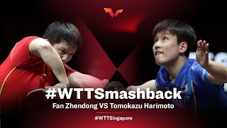 Fan Zhendong vs Tomokazu Harimoto  WTT Cup Finals Singapore FULL Match Replay [upl. by Zubkoff528]