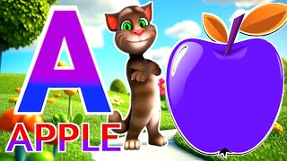 Phonics Song 2 with TWO Words in 3DA For Airplane  ABC Alphabet Songs with Sounds for Children [upl. by Dlanigger]