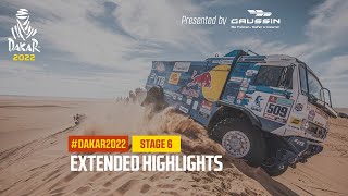 Extended highlights of the day presented by Gaussin  Stage 6  Dakar2022 [upl. by Noremac]