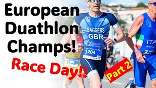 Race Day European Sprint Duathlon Champs [upl. by Branen148]