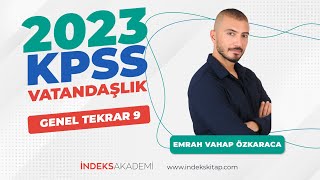 KPSS  Vatandaşlık Genel Tekrar 9  Emrah Vahap Özkaraca [upl. by Marcellina]