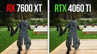 RTX 4060 Ti vs RX 7600 XT  Comparison in 11 Games 1080p [upl. by Susejedairam]