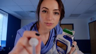 ASMR  Real Hospital Exam for Relaxation  Emergency Appendicitis [upl. by Iddo]