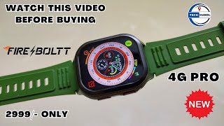 Fire Boltt 4G Pro Unboxing amp Review  best smartwatch under 3000  fire boltt 4g pro smartwatch [upl. by Zedekiah658]