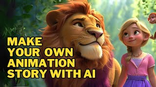 Make your own kids Animated Story with AI  A Simple Step by Step Guide [upl. by Osrick]