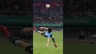 Acrobatic Goals ssmediafootball footballvideo football footballshorts [upl. by Merriam]