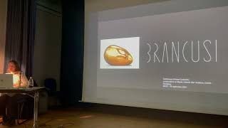 Conférence  Constantin Brancusi par Ariane Coulondre [upl. by Ardnauqal48]