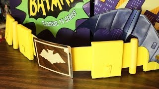 Mattel classic TV Batman Utility Belt amp Batarang review [upl. by Khalil]