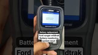 ford ranger Battery monitoring system reset [upl. by Evvie499]