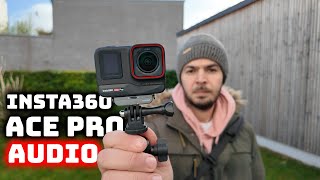 INSTA360 Ace Pro  A microphone battle  Audio Explained [upl. by Clougher733]