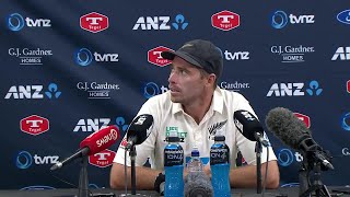 Tim Southee Press Conference  BLACKCAPS v Australia  2nd Test Day 4  Hagley Oval [upl. by Eenafets]