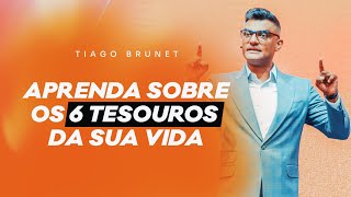 APRENDA SOBRE OS 6 TESOUROS DA SUA VIDA  TIAGO BRUNET [upl. by Haynes925]