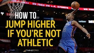 How to Jump Higher If Youre Not Athletic What Is quotNaturalquot quotVertical Jumpquot Ability [upl. by Sollows]