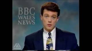 BBC Wales News  1992 [upl. by Amlev]