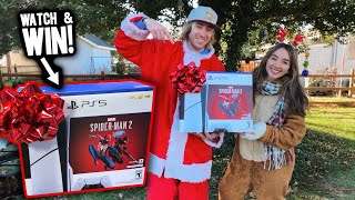 Tuck X Sammie FULL Christmas STREAM PS5 GIVEAWAY [upl. by Aitenev]