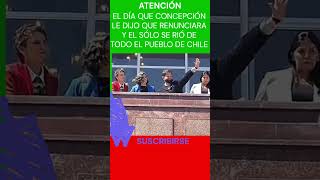 🔴😔☠️🤦‍♀️EL DIA QUE EL PUEBLO DE CHILE LE PIDIO LA RENUNCIA Y EL merluzo SOLO SE RIO shorts [upl. by Otineb447]