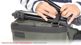 The Street Sling by Manfrotto tutorial and features [upl. by Naarah]