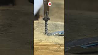 How to unscrew a screw diy woodworking lifehacks tipsandtricks screw [upl. by Bausch]