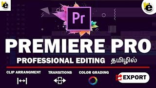 Premiere pro editing  Tamil TutorialTRANSITIONS COLOR GRADING EXPORT premierpro colorgrading [upl. by Adlemy]