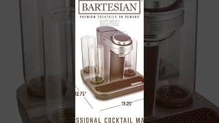 onlineshopping bartesian professional cocktail Machine glass bottle premium [upl. by Sparks642]