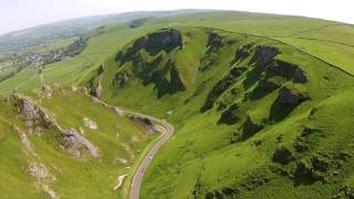 Mam Tor and Winatts Pass near Castleton Derbyshire [upl. by Eesak]