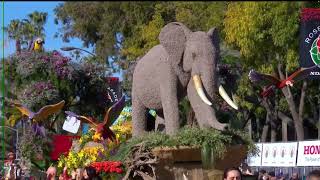 Clips Of The 2022 Torrance Rose Float [upl. by Juni]