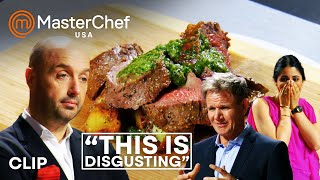 quotThis is Disgustingquot  MasterChef USA  MasterChef World [upl. by Ragan]