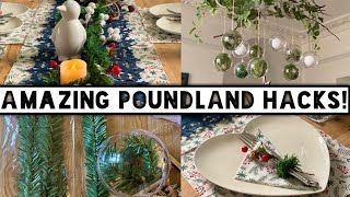 Amazing Poundland Hacks  Poundland Hack  Poundland Christmas Ideas  Poundland Home  Kate McCabe [upl. by Bonaparte]