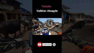 bhaise ne kya kar diya bmwbike animals roadrage village vlog mobilelegends [upl. by Leinaj]