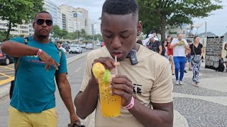 Copacabana Beach  Rio de Janeiro  walking the beach w Colazsmithtv [upl. by Archangel]